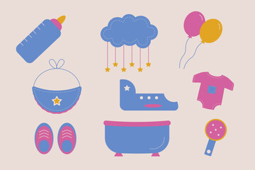 Baby Hand Drawn Illustration