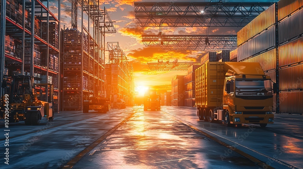 Poster enhance warehouse efficiency with energy-efficient led lighting solutions for optimal productivity