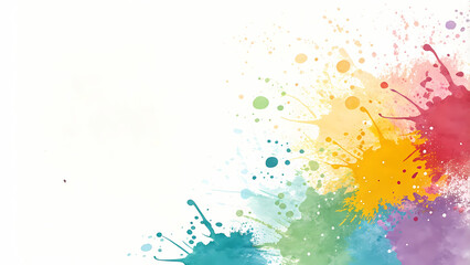 Abstract Watercolor Splash Background for Art and Design