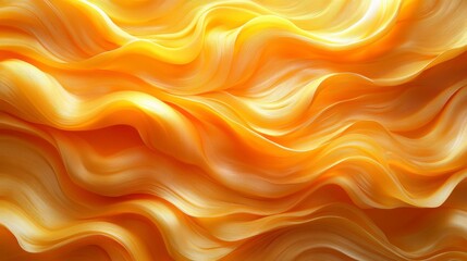 Obraz premium Golden Abstract Waves