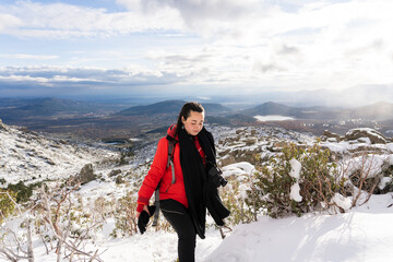 Obraz premium “La Montaña Maliciosa” o «La Montaña Maldita«, porque su acusada pendiente, unida a su orografía escarpada y rocosa, hacía muy difícil llegar a su cumbre por una cara distinta a la norte. 