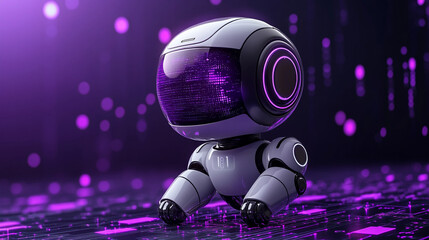 Fototapeta premium futuristic concept image showcasing artificial intelligence with intricate patterns of deep learning neural networks and machine algorithms, symbolizing the potential and complexity of AI technology