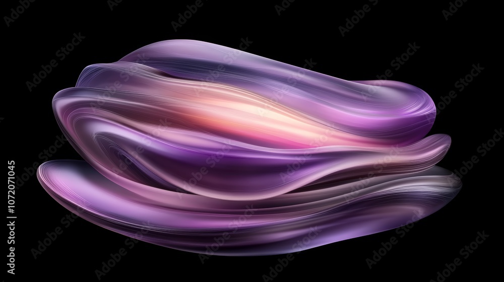 Poster Abstract fluid art, a mesmerizing display of swirling colors and dynamic patterns in motion