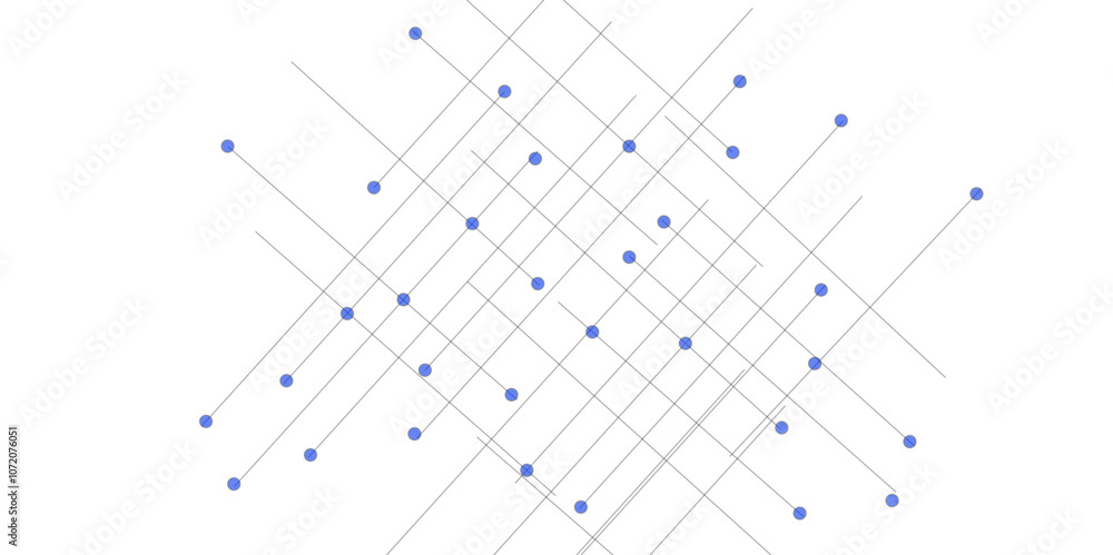 Poster abstract lines in grey and white tone of many squares and rectangle shapes on white background. meta