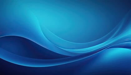 Obraz premium Gradient blue background. Abstract soft blue wave background. 3d blue background with blue lines curved wavy sparkle with copy space for text. Three-dimensional wave and blue background. 103