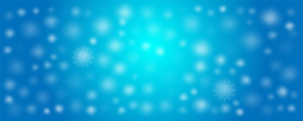 Blue snow background. Christmas winter background