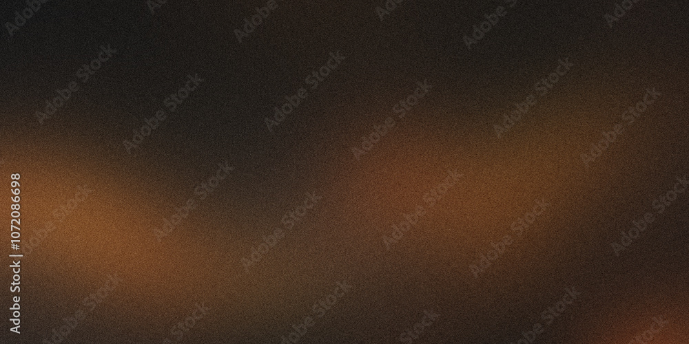 Poster soft and elegant visual effect achieved with warm brown gradient background and grainy texture
