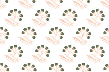 Autumn seamless pattern backround template