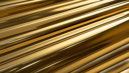 Obraz premium Gold background with diagonal stripes.