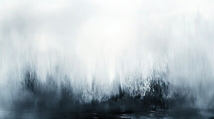 Fototapeta premium Abstract Misty Landscape with Soft Tones