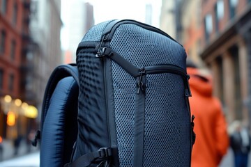 Stylish Urban Backpack with Mesh Design