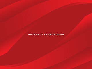 Abstract red background. Dynamic sound waves. Design elements. Vector illustration. Luxury background for posters, placards, brochures, banners, headers, covers, etc.