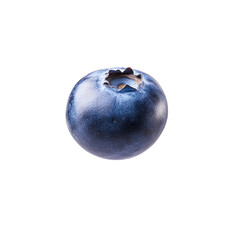 Obraz premium high resolution photograph of single blueberry, showcasing its vibrant blue color and unique texture, perfect for food related projects