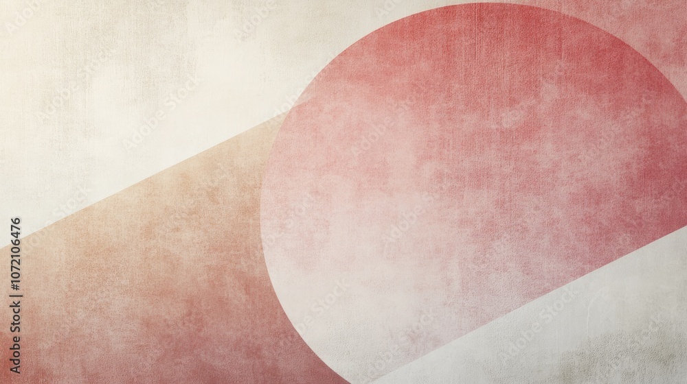 Poster abstract minimal background in soft color shades