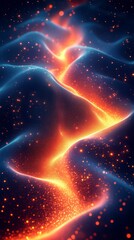 Abstract Particle Flow of Energy