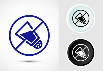 Low sodium icon design illustration