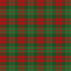 Plaid repeat pattern.Checkered tartan gingham seamless pattern in green and red.Geometric graphic vector illustration background design for fabric and print.Textile texture for Christmas.