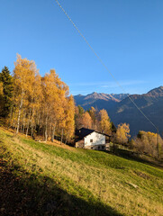 autumn in the mountains