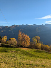 autumn in the mountains