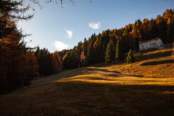 autumn in the mountains