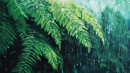 Raining in the Jungle