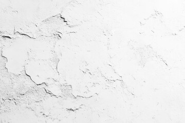 Obraz premium Textured white wall surface with cracks and imperfections
