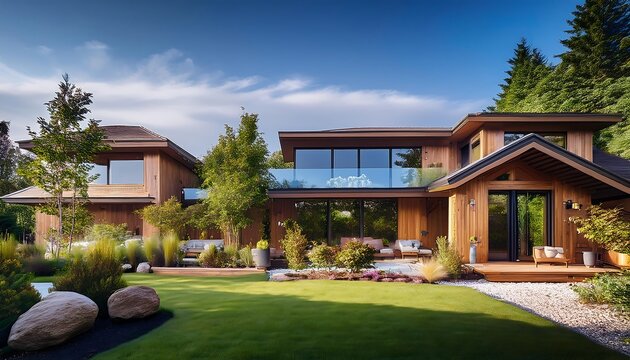 Contemporary Garden Homes - Homes designed to incorporate garden spaces.