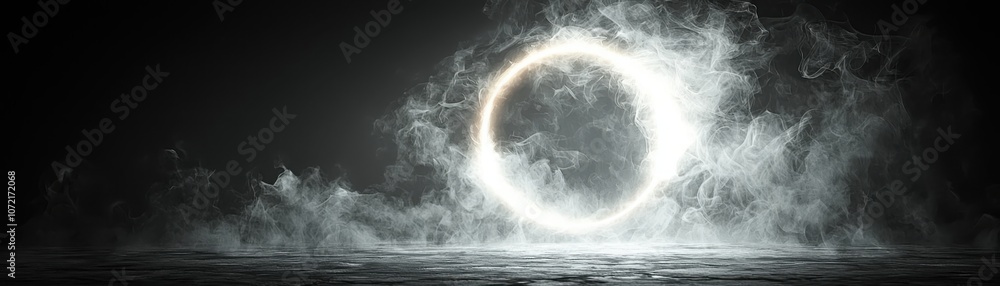 Poster create stunning smoke ring with soft edges and transparent centers for graphic design projects