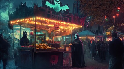 Halloween Market.