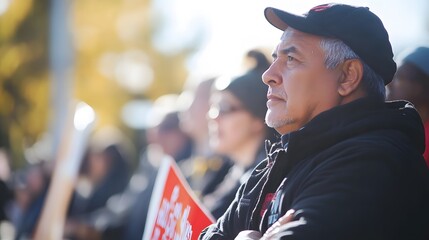 Workers gathered outside the plant, raising signs and voicing demands, highlighting the importance of labor rights and collective action in advocating for workplace improvements.