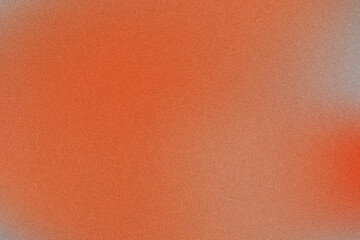 Fototapeta premium Abstract grainy gradient background with warm orange and blue tones. blurred background, color blending effect, aesthetic soft texture