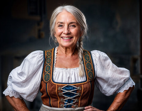Authentischer alte Bayerin mit Charme &ndash; Tradition trifft Charakter