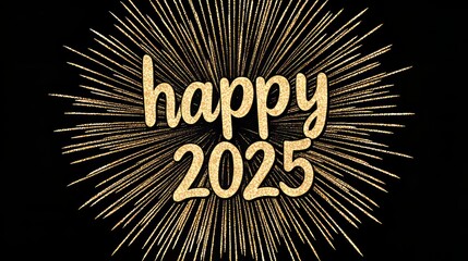 Celebrate the Joyous Arrival of 2025 with Festive Fireworks and Sparkling Wishes for a Happy New Year