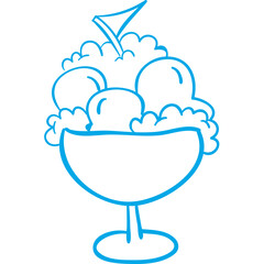 Happy birthday single vector icon