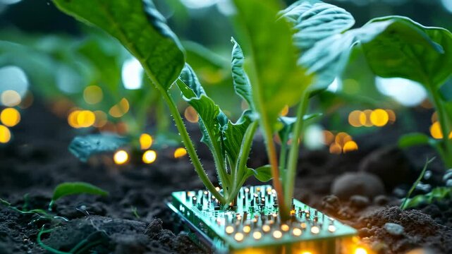 Innovative technology merges with nature in sustainable agriculture