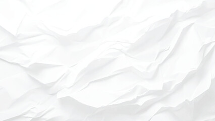 Obraz premium Paper texture Crumpled White.Top view.