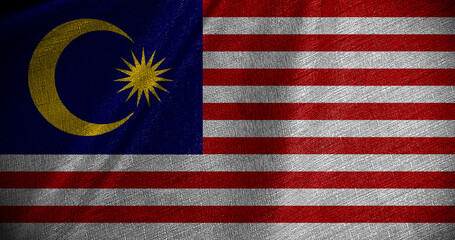The flag is known as the Jalur Gemilang-which translates to Stripes of Glory in Malay, symbolizing Malaysia national pride and independence