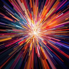 Obraz premium abstract background with rays