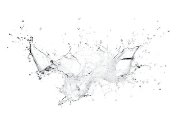Obraz premium PNG Splashing water backgrounds splattered abstract.