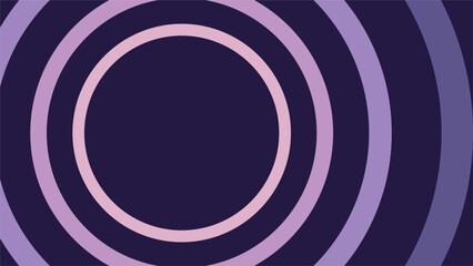 Concentric circles in varying shades of purple and pink create a bold, hypnotic pattern. This modern and abstract design works well as a backdrop for presentations, book covers, or digital wallpapers.