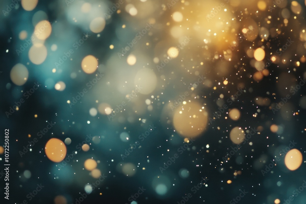 Aufkleber sparkling bokeh background with soft lights