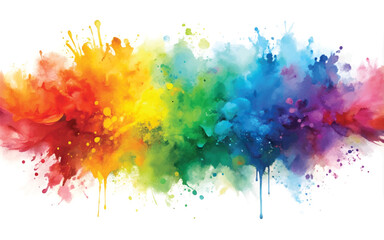 Fototapeta premium vector holi or multi colored splashes design 