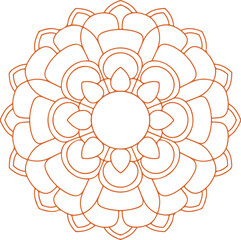 Petals of Wisdom: A Mandala Reflection