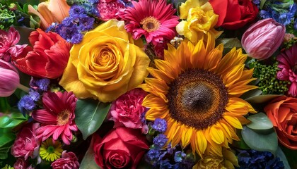 Fototapeta premium Nature�fs beauty is exemplified in the simplicity of a flower. 