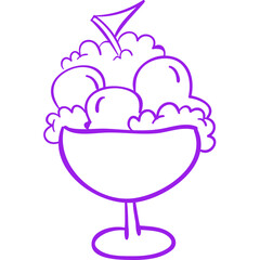 Happy birthday single vector icon