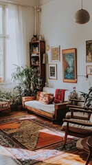 Cozy Eclectic Apartment with Modern Vintage Style