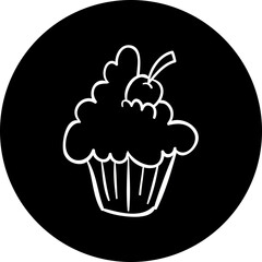 Happy birthday single vector icon