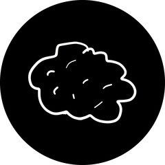 Happy birthday single vector icon