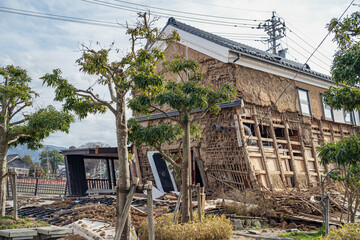 令和6年能登半島地震 罹災した家屋