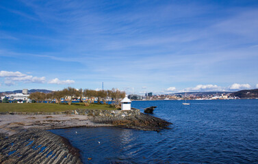 view of the port country, Oslo, Norway